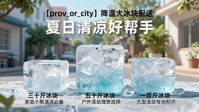 徐州降温大冰块配送 夏日清凉好帮手